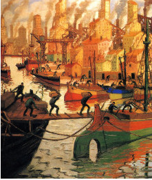 Avant mai – El puerto de Buenos Aires, Quinquela Martin