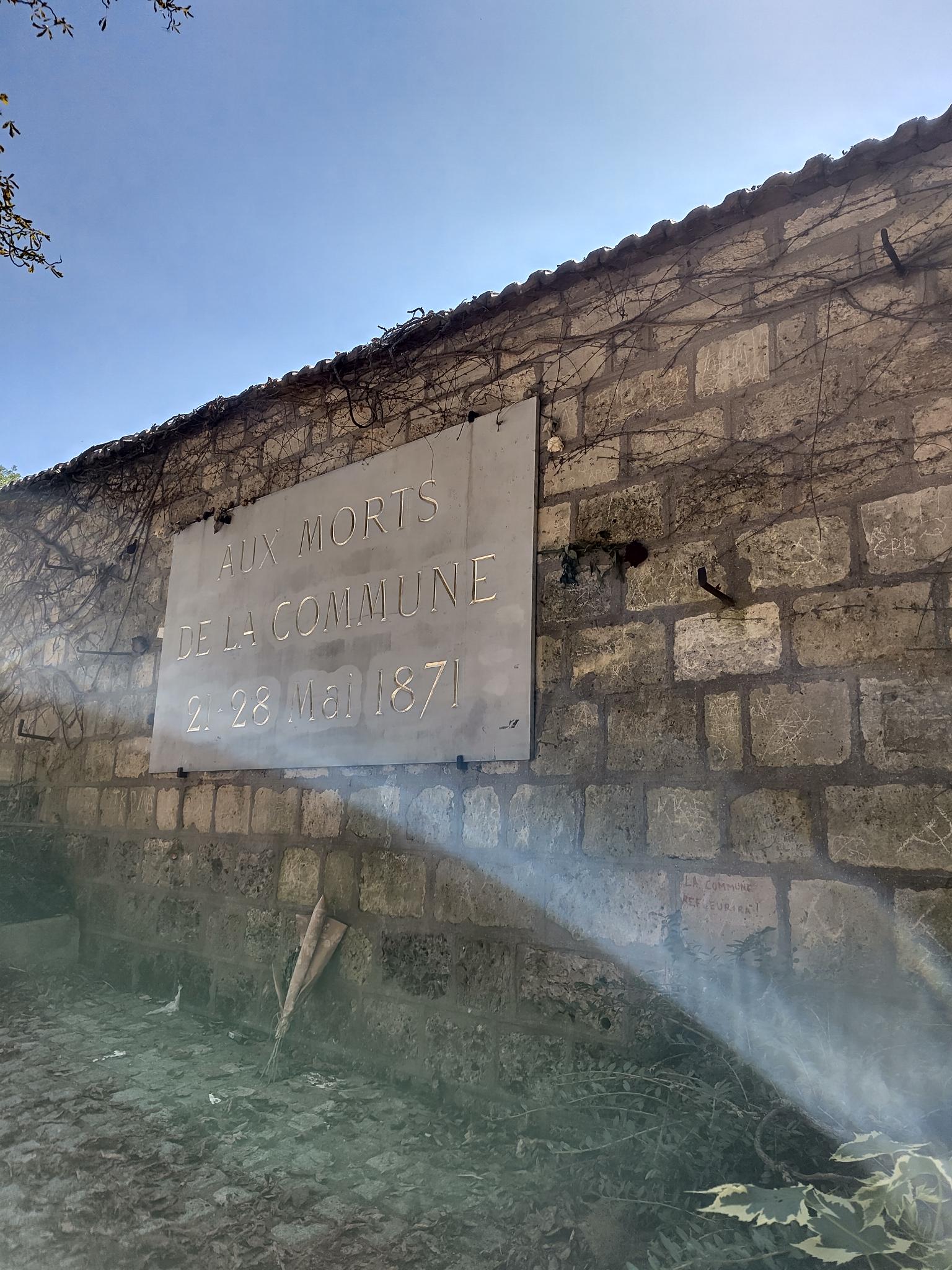 Mur des Fédérés - Papa