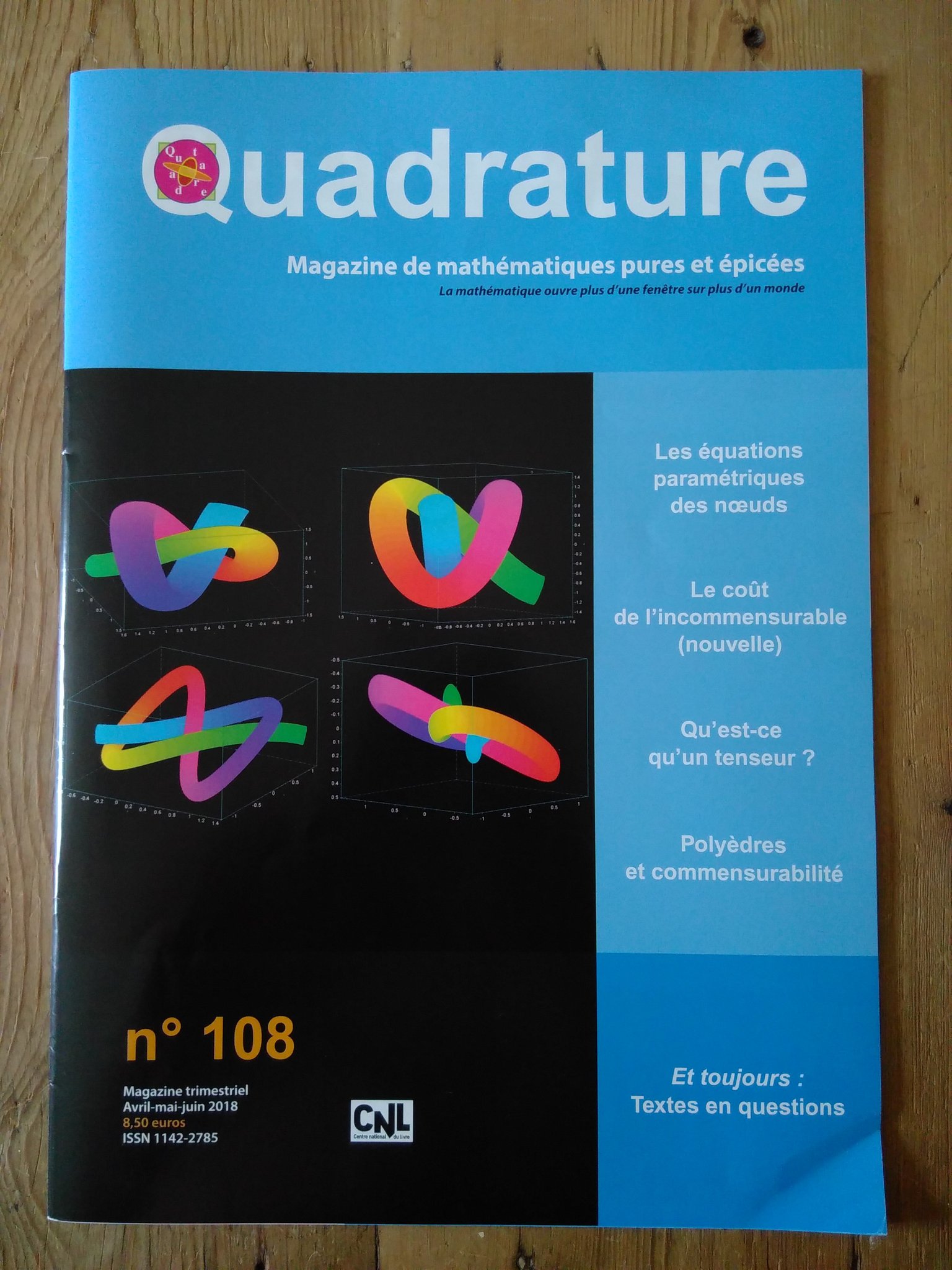 Le coût de l’incommensurable - Quadrature